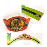 GORRO INVITADOS DINOSAURIO X 6